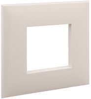 Рамка универсальная DKC Avanti 1-м. ванильная дымка картинка